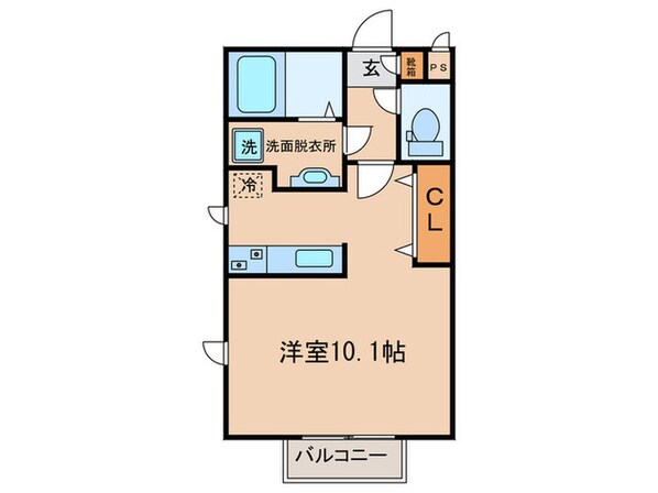 リバーフロントの物件間取画像